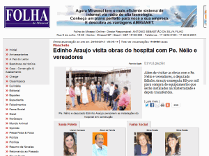 Folha de Mirassol - home page