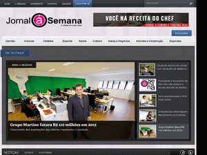 A Semana - home page