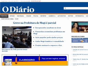 O Diário de Mogi - home page