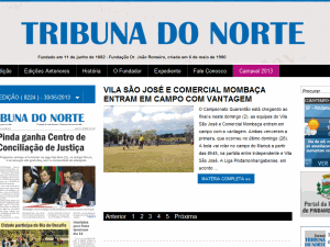 Tribuna do Norte - home page
