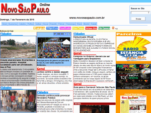 Novo São Paulo - home page