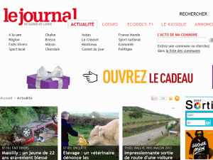 Le Journal de Saône-et-Loire - home page