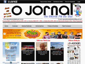 O Jornal de Santa Fe do Sul - home page