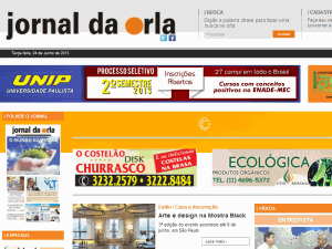 Jornal da Orla - home page