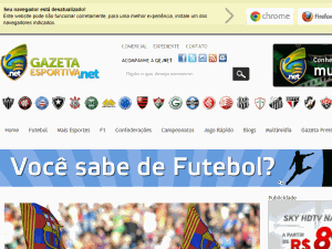 Gazeta Esportiva - home page