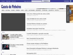 Gazeta de Pinheiros - home page