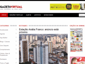 Gazeta do Tatuape - home page