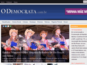 O Democrata - home page