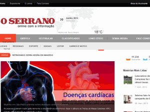 O Serrano - home page