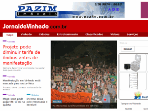 Jornal de Vinhedo - home page
