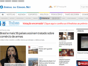 Jornal da Cidade - home page