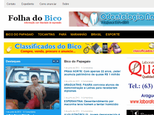 Folha do Bico - home page