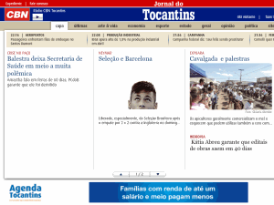 Jornal do Tocantins - home page