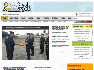 Pelita Brunei - home page