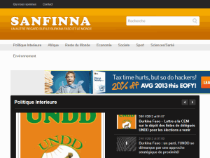 San Finna - home page