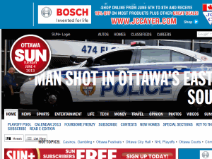 The Ottawa Sun - home page