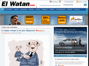 El Watan - home page