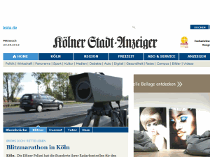 Kölner Stadt-Anzeiger - home page