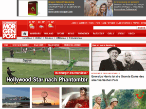 Hamburger Morgenpost - home page