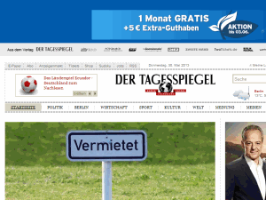 Der Tagesspiegel - home page