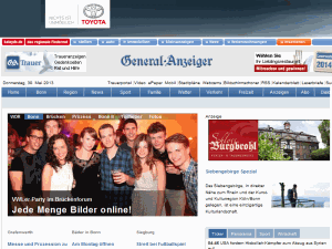 General-Anzeiger - home page