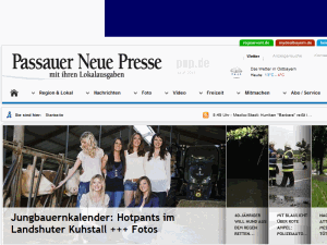 Passauer Neue Presse - home page