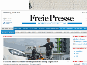 Freie Presse - home page