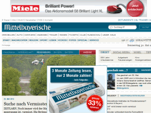 Mittelbayerische Zeitung - home page