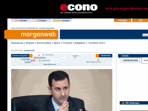 Mannheimer Morgen - home page