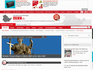 Ostthüringer Zeitung - home page