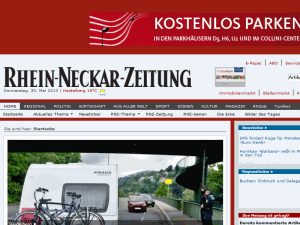 Rhein-Neckar-Zeitung - home page