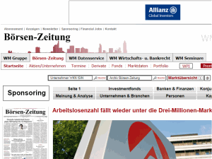 Börsen-Zeitung - home page