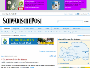 Schwäbische Post - home page