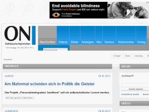 Ostfriesische Nachrichten - home page