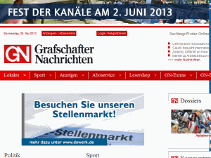 Grafschafter Nachrichten - home page