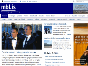 Morgunblaðið - home page