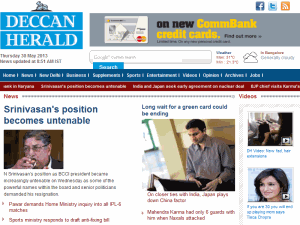 Deccan Herald - home page