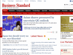 Business Standard - home page