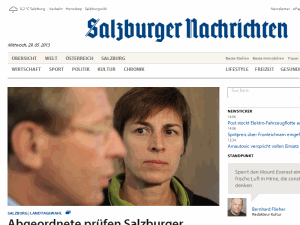 Salzburger Nachrichten - home page