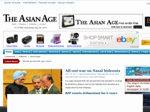 The Asian Age - home page