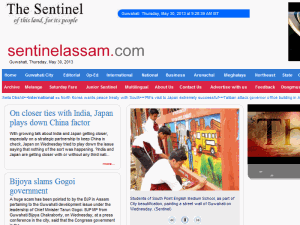 The Sentinel - home page