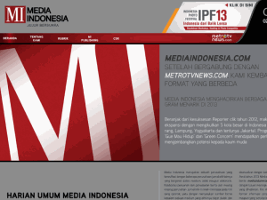 Media Indonesia - home page