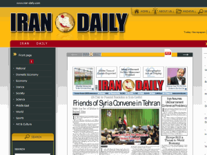 Iran Daily - home page