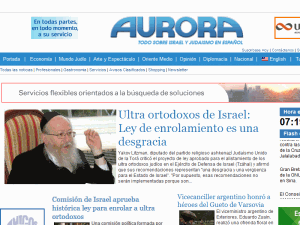 Aurora - home page