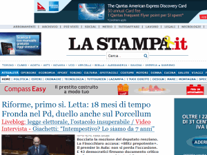 La Stampa - home page