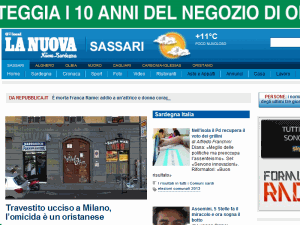 La Nuova Sardegna - home page