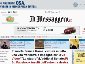 Il Messaggero - home page