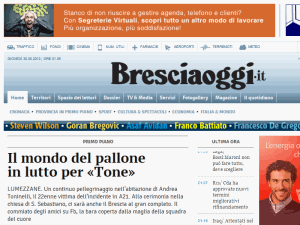 Bresciaoggi - home page