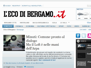 L'Eco di Bergamo - home page