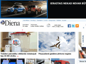 Diena - home page